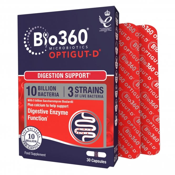 Bio360 OptiGUT-D (10 Billion Bacteria)