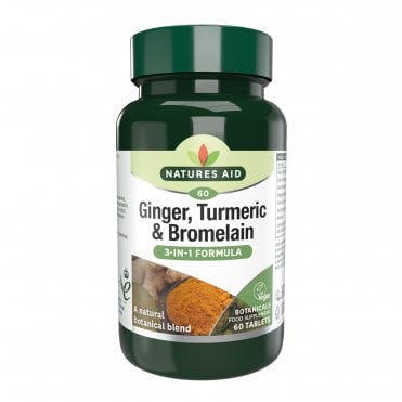 Ginger, Turmeric & Bromelain
