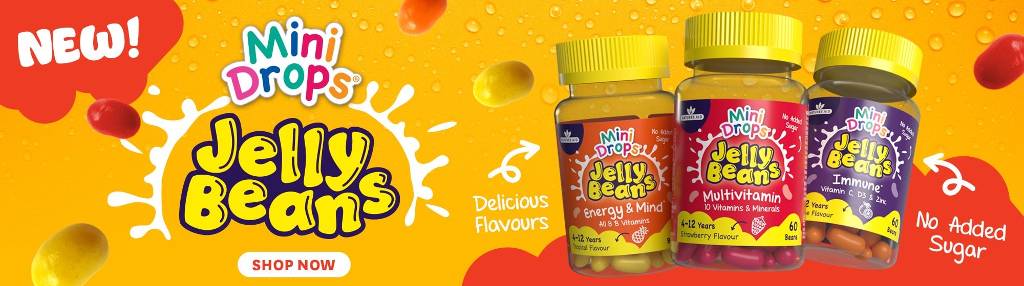 Jelly Bean mini drops for children