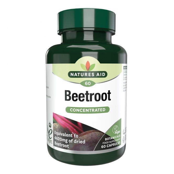 Natures Aid Beetroot Capsules 4620mg