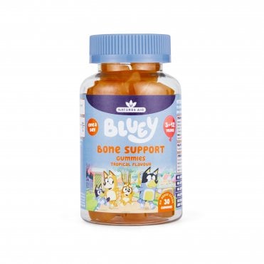 Natures Aid Bluey Bone Support Vitamin Gummies - Vitamin D3 and K2