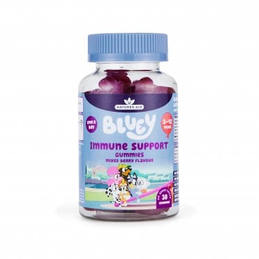 Natures Aid Bluey Vitamin Gummies with Vitamin C and Zinc