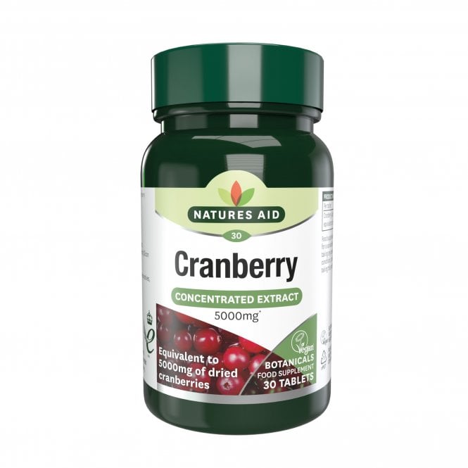 Natures Aid Cranberry 5000mg