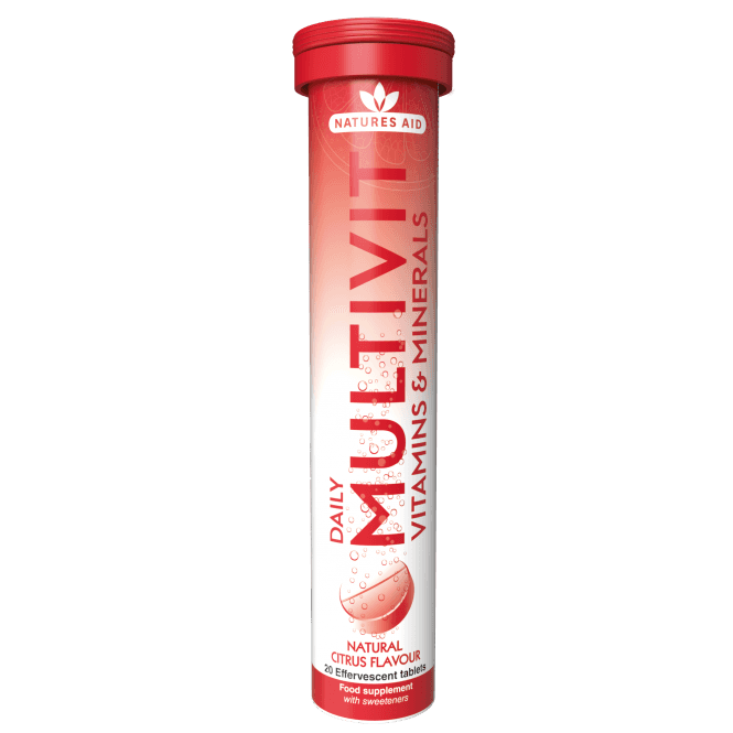 Natures Aid Daily Multivitamin Effervescent