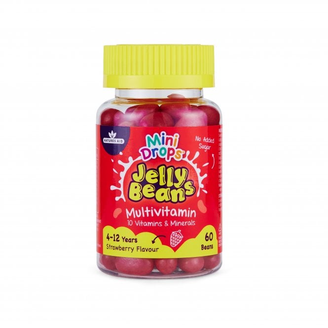 Natures Aid Mini Drops Jelly Beans Multivitamin