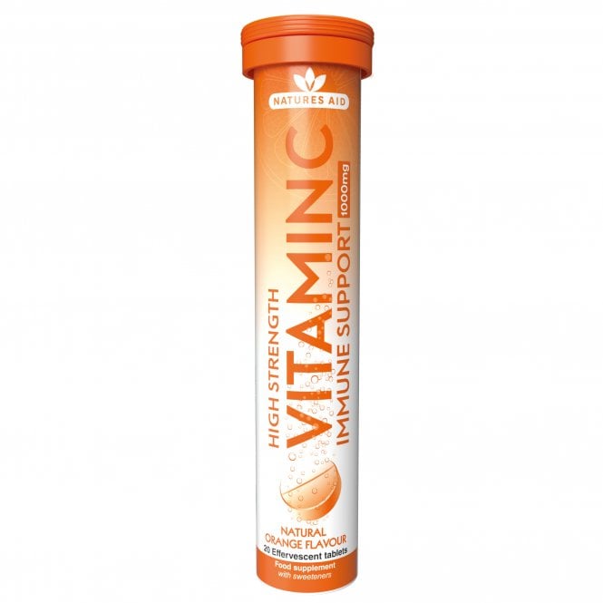 Natures Aid Vitamin C 1000mg Effervescent