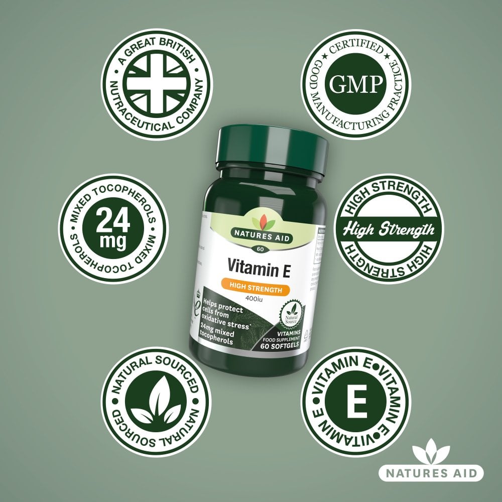 Vitamine E Naturelle Swanson - 400 UI, Boîte De 100 Capsules